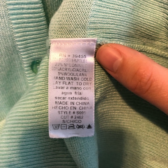 ModCloth Mint Green Lace Cardigan - Picture 5 of 5